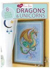 I Love Cross Stitch Dragons & Unicorns