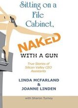 Sitting on a File Cabinet, Naked, With a Gun