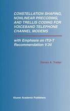 Constellation Shaping, Nonlinear Precoding, and Trellis Coding for Voiceband Telephone Channel Modems