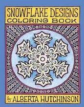 Snowflake Designs Coloring Book: 24 Designs in Elaborate Frames