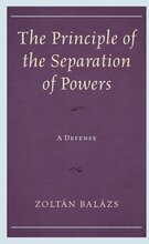 The Principle of the Separation of Powers