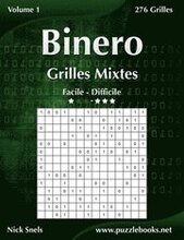 Binero Grilles Mixtes - Facile Difficile - Volume 1 - 276 Grilles