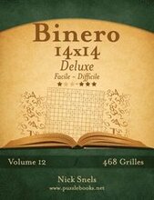 Binero 14x14 Deluxe - Facile a Difficile - Volume 12 - 468 Grilles