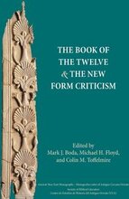 The Book of the Twelve and the New Form Criticism