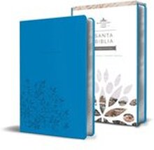 Biblia Reina Valera 1960 Letra Grande. Símil Piel Azul, Tamaño Manual / Spanish Holy Bible Rvr 1960. Handy Size, Large Print, Blue Leathersoft
