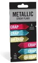 Knock Knock Crap / Oh Crap Metallic Sticky Flags