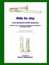 Ode to Joy: for Four Trombones, Euphoniums, or Bassoons (and optional Tuba)