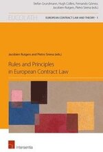 Rules and Principles in European Contract Law