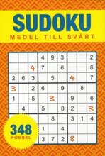 Sudoku : medel till svår - 348 pussel