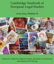 Cambridge Yearbook of European Legal Studies, Vol 16 2013-2014