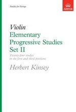Elementary Progressive Studies, Set II for Violin