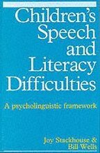 Children's Speech and Literacy Difficulties: Book I