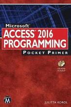 Microsoft Access 2016 Programming Pocket Primer