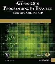 Microsoft Access 2016 Programming By Example