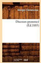 Discours Prononc (d.1885)