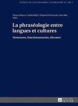 La Phrasologie Entre Langues Et Cultures