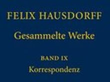Felix Hausdorff - Gesammelte Werke Band IX