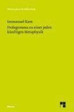 Prolegomena zu einer jeden künftigen Metaphysik, die als Wissenschaft wird auftreten können