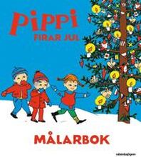 Pippi firar jul - Målarbok