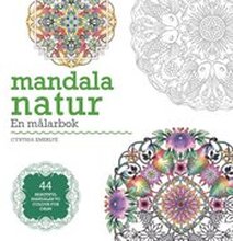 Mandala natur : en målarbok
