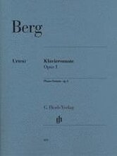 Berg, Alban - Klaviersonate op. 1