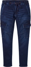Regular Fit cargo-sweat-jeans, Tapered