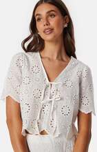 BUBBLEROOM Broderie Anglaise Blouse White M
