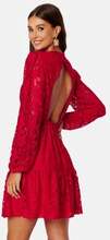 BUBBLEROOM Blanca lace dress Red 46