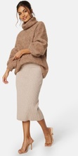 BUBBLEROOM CC Chunky knitted wool mix sweater Beige M
