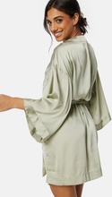 BUBBLEROOM Fiora kimono robe Dusty green 36/38