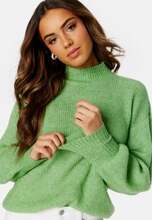 BUBBLEROOM Madina Knitted Sweater Light green XS