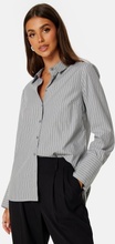 BUBBLEROOM Minou shirt Grey / White / Striped 40
