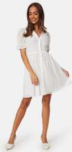 BUBBLEROOM Nettie Broderi Anglaise Dress White 34
