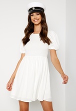 Bubbleroom Occasion Deana Smock Dress White XL