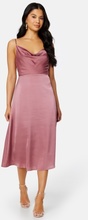 Bubbleroom Occasion Marion Waterfall Midi dress Old rose 42