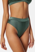 BUBBLEROOM High Waist Bikini Bottom Green 38