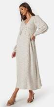 BUBBLEROOM Pennie Viscose Maxi Dress Offwhite/Patterned 34