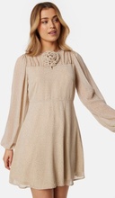 BUBBLEROOM Roxana Dress Light beige 34