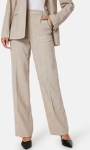 BUBBLEROOM Shelley Suit Pants Beige melange 34