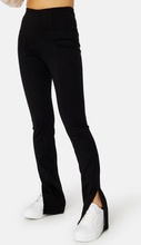 BUBBLEROOM Sofi slit trousers Black 4XL