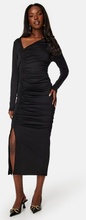 BUBBLEROOM Tara Drawstring Dress Black XL