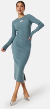 Calvin Klein Jeans Variegated Rib Sweater Dress CFQ Goblin Blue M
