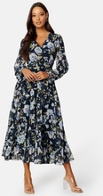 FOREVER NEW Camille Tiered Maxi Dress Augustine Floral 36