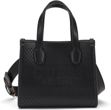 Guess Katey Perf Mini Tote Black One size
