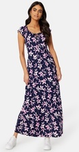 Happy Holly Tessie maxi dress Navy / Floral 32/34L