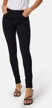 Pieces Dana MW Skinny Jeans Black Denim XL/32