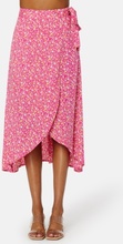 Pieces Pctala Wrap Skirt Beetroot Purple AOP: XL