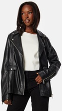 SELECTED FEMME Madison Leather Jacket Black 38