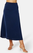 VILA Ravenna Long Skirt Navy Blazer 34