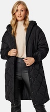 VILA Thora L/S Quilted Jacket Black 34